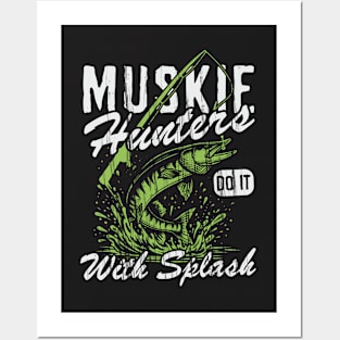 Muskie Hunters Do It With Splash Posters and Art